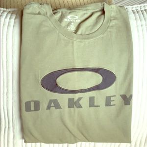 Olive green Oakley t-shirt